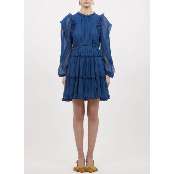 ULLA JOHNSON Dresses & Skirts - NEW ULLA JOHNSON gaelle dress in blue